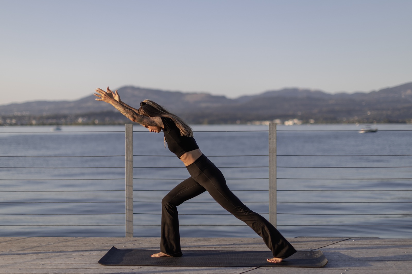 Sabrina, Pilates am Zürichsee