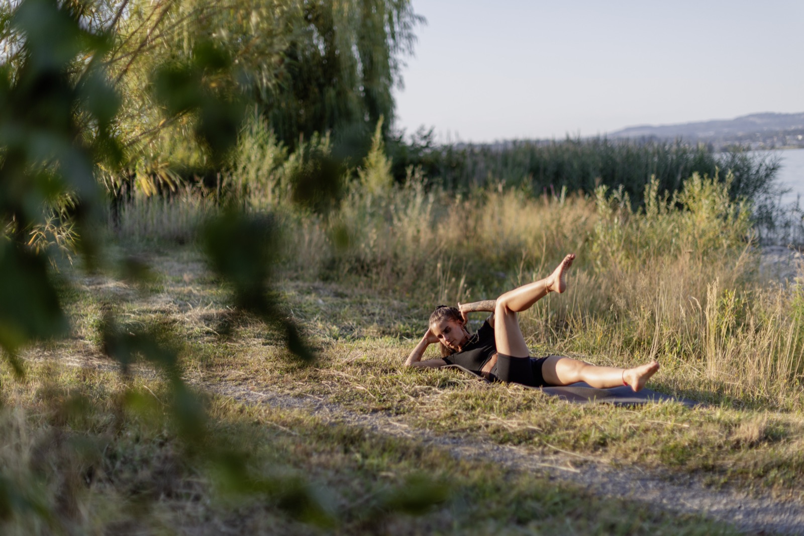 Sabrina, Pilates am Zürichsee